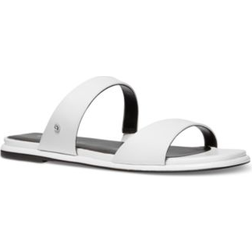 Michael Kors Jaida Leather Sandal - Optic White