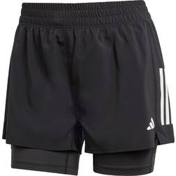 adidas Own The Run B 2in1 Shorts - Black