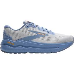 Brooks Ghost Max 2 Running Shoes - Oyster Mushroom/Blue/Orange