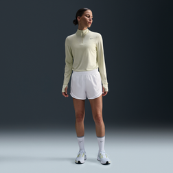 Nike Tempo Women's Dri-FIT Mid-Rise Brief-Lined Running Shorts - White