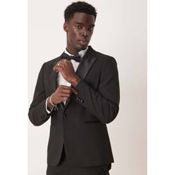 ASOS DESIGN Skinny-smokingjakke - Sort