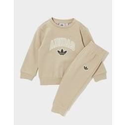 adidas Varsity Crew Tracksuit Infant - Beige