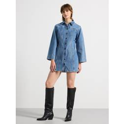 Lindex Miniklänning I Denim