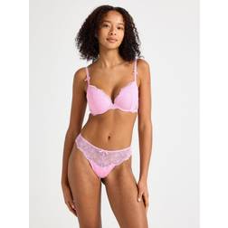 Lindex Gstreng Med Blonder - Light Pink