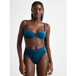 Lindex Högmidjad Bikiniunderdel Med Lurex