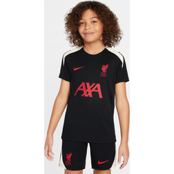 Nike Liverpool FC Strike JR Träningst-Shirt Black/Coconut Milk/Gym Red