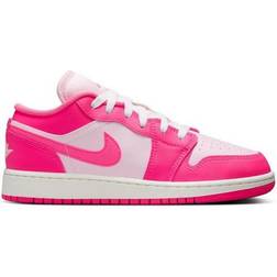 Nike Air Jordan 1 Low GS - Pink Foam/Summit White/Hyper Pink