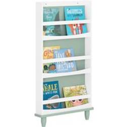SoBuy Children Kids Bookcase Bookshelf Wall Shelf Rack KMB93-GR
