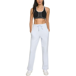 Calvin Klein Women's Fleece High-Waist Angled-Pocket Sweatpants - Spray