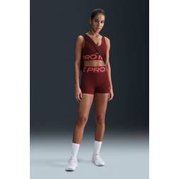 Nike Pro Indy Training Dri-FIT Sports-Bh - Bordeauxrød