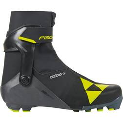 Fischer Carbon Skiathlon DP-24 Längdpjäxor Black/Yellow EU 44