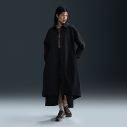 Nike Sportswear Collection Women's Loose Twill Trench Coat - Black
