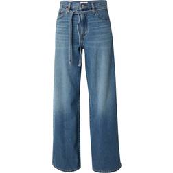 Levi's Jeans XL Straight Linen Denim - Blå