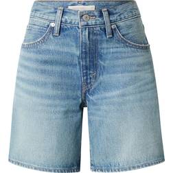 Levi's 94 Baggy Short Roll It Up Clea Dam Jeansshorts - Ljusblå