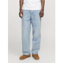 Jack & Jones Jjialex Jjoriginal Am 332 Noos Baggy Fit Ljusblå