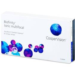 CooperVision Biofinity Toric Multifocal D-Typ Monatslinsen 6 Stück