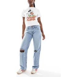 Levi's Jeans Med Ekstralav Talje I Løstsiddende Pasform - Lyseblå