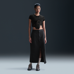Nike MSC Twill Maxi Skirt - Black
