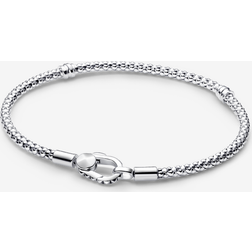 Pandora Berlockarmband Med Lås & Nitar