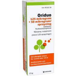 Oriduo Nässpray 125 Mikrogram 50 Mikrogram Nässpray