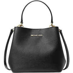 Michael Kors damen tasche umhängetasche pratt sm bucket messenger schwarz neu