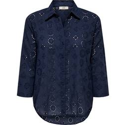 JDY Bluse Tallie Skjorte - Marineblå