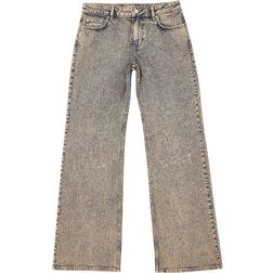 NA-KD Low Waist Jeans - Blå