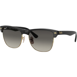 Ray-Ban Clubmaster Oversized Sunglasses - Svart/Grå