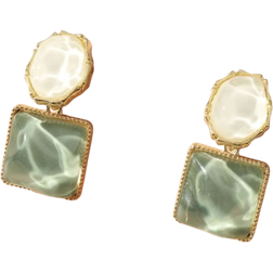 Shein Square Drop Earrings