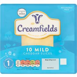 Creamfields Creamfields Mild Cheddar 10 Slices 200G 200g 10pcs