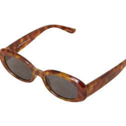 Jeepers Peepers - Chunky/Ovale Solbriller - Brun