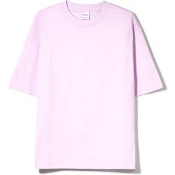 Bershka Oversized Bluse Blomme - Lyslilla