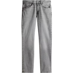 H&M Straight Regular Jeans - Denim Grey