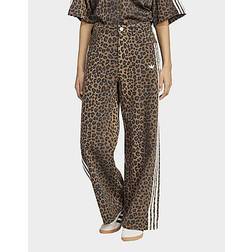 adidas Leopard Print Denim Loose Bukser - Multicolor/Bronze Strata