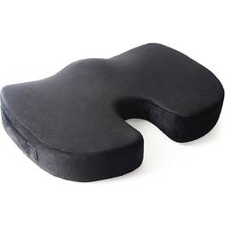 Ricoo Ergonomisk Sittdyna Ortopedisk Svanskoskudde SK-U0120 Stolsdyna Svart (70x45.5cm)