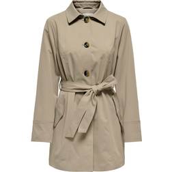JDY isadora Trenchcoat - Ljusbrun
