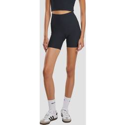 aim'n Ribbed Performance Midi Biker Shorts - Svart