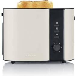 Severin 9576 Toaster Indicator light, with built-in home baking attachment Beige, Black
