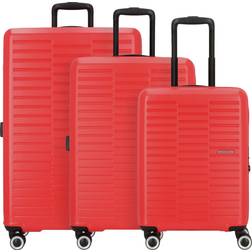 American Tourister Sunset Hills Set of 3 - Apple Red