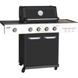Outback Gourmet 4 Burner Hybrid BBQ - Black