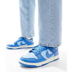 Nike Dunk Low Sneakers - Blå/Vita
