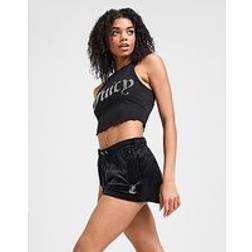 Juicy Couture Diamante JC Logo Shorts - Black