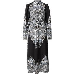 Y.A.S Birma Long Skjørt Kjole - Black