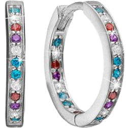 Christina Jewelry Earrings - Silver/Multicolour