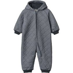 Wheat Ink Stripe Thermo Kjole Cuddle - 18