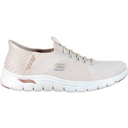 Skechers Arch Fit Vista Aspiration Slip Ins - Beige