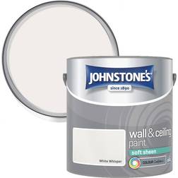 Johnstones Soft Sheen Wall Paint Pure Brilliant White 2.5L