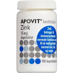 Apovit Zink 15mg 100 stk