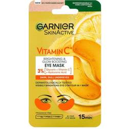 Garnier Skin Active Vitamin C Brightening And Glow Boosting Eye Sheet Mask