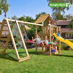 Nordic Play Playtower Jungle Gym Cubby Complete incl Climb Module X'tra & Slide